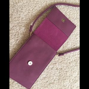 Plum Crossbody Mini Bag